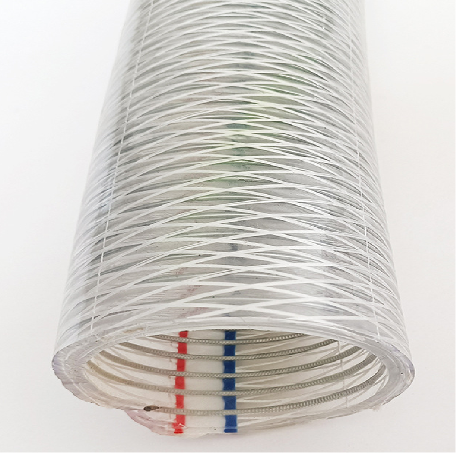 Pvc Anti-Static Silicone Steel Wire Spiral Reinforced Hose