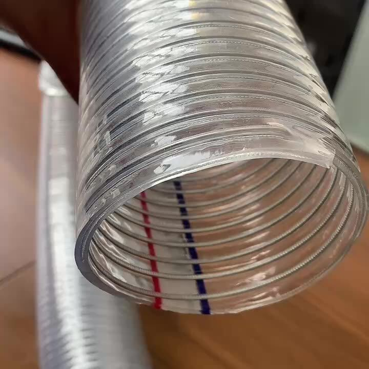 Pvc Spiral Steel Wire Reinforced Hose